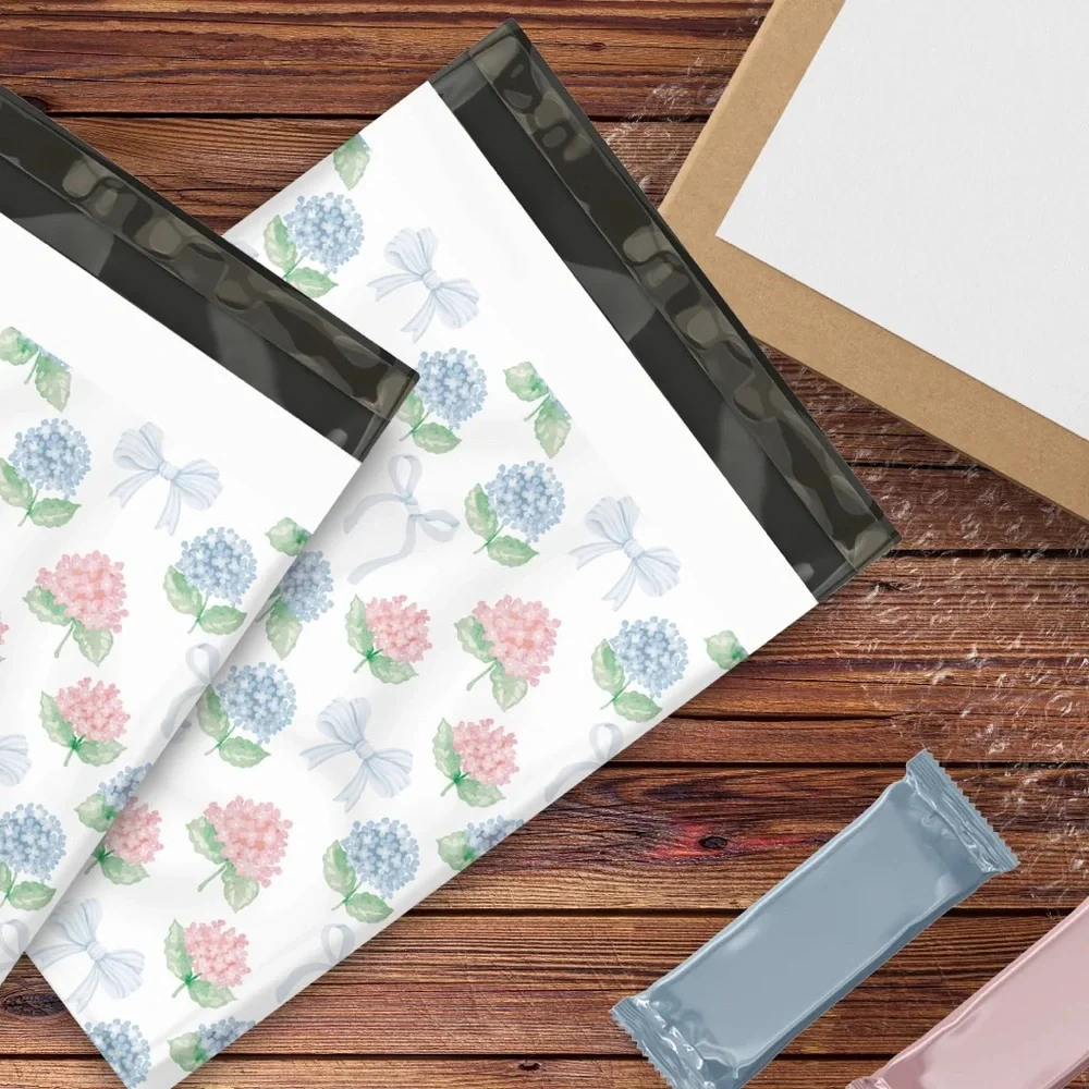 Hydrangeas Poly Mailer’s 10x13 Pack of 25 - Picture 9 of 10